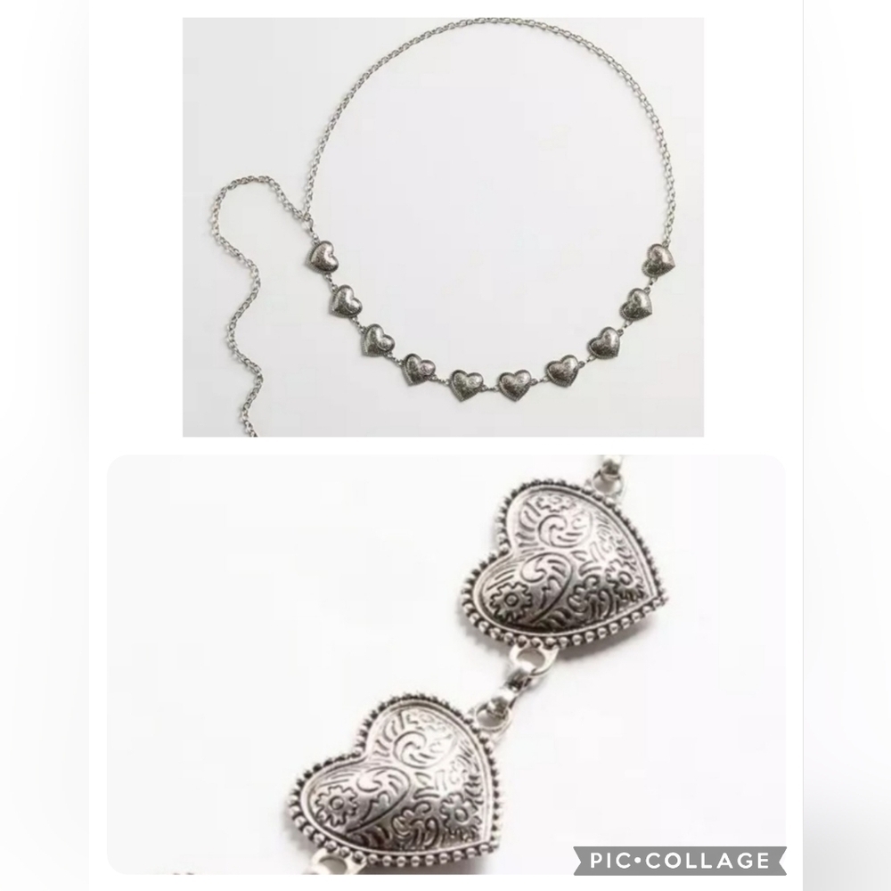 🆕️ 🩶 BELT - HEART CHAIN BELT - TORRID🩶
